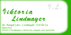 viktoria lindmayer business card
